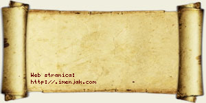 Danica Becić vizit kartica